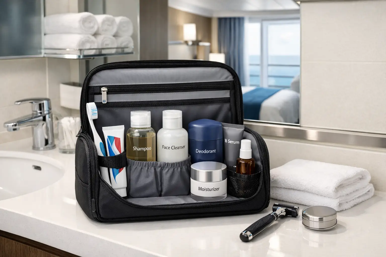 Toiletries and Personal Care Kit