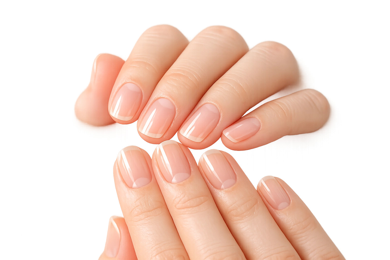 Transparent Natural Nails