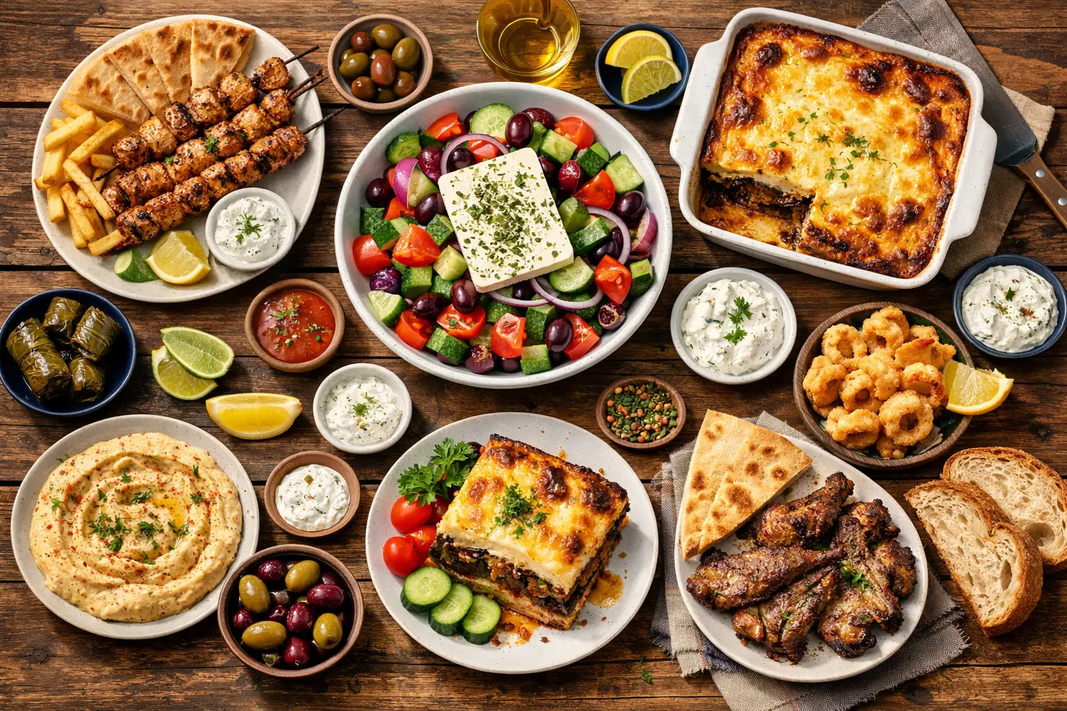 Try Authentic Greek Cuisine