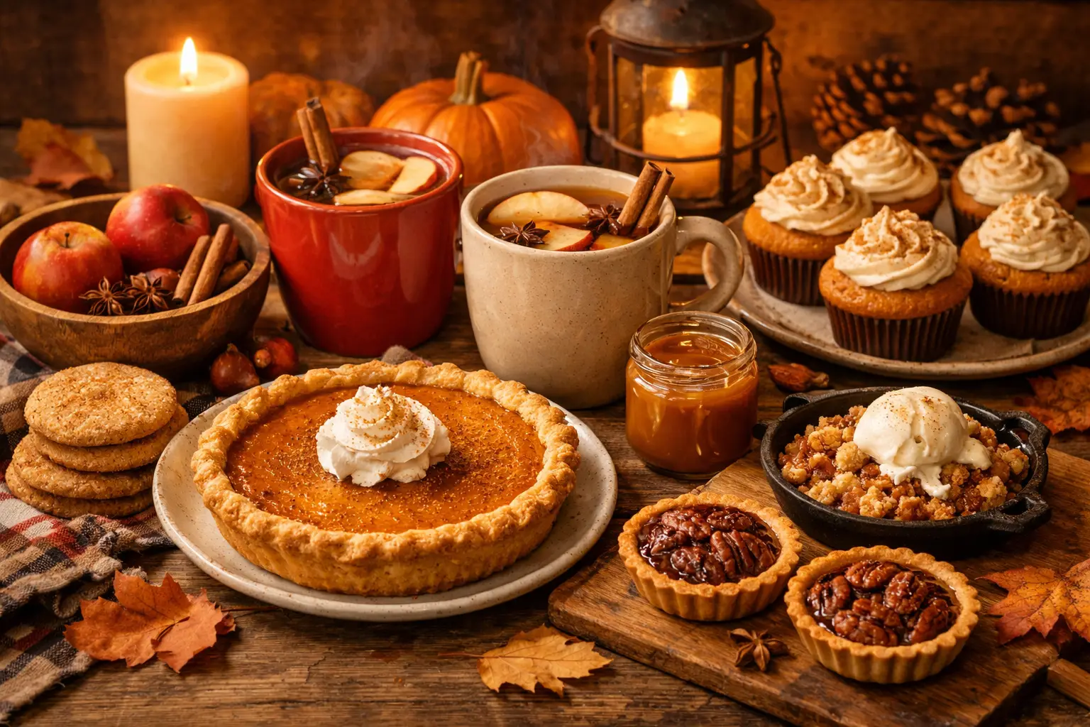 Try Seasonal Foods and Drinks