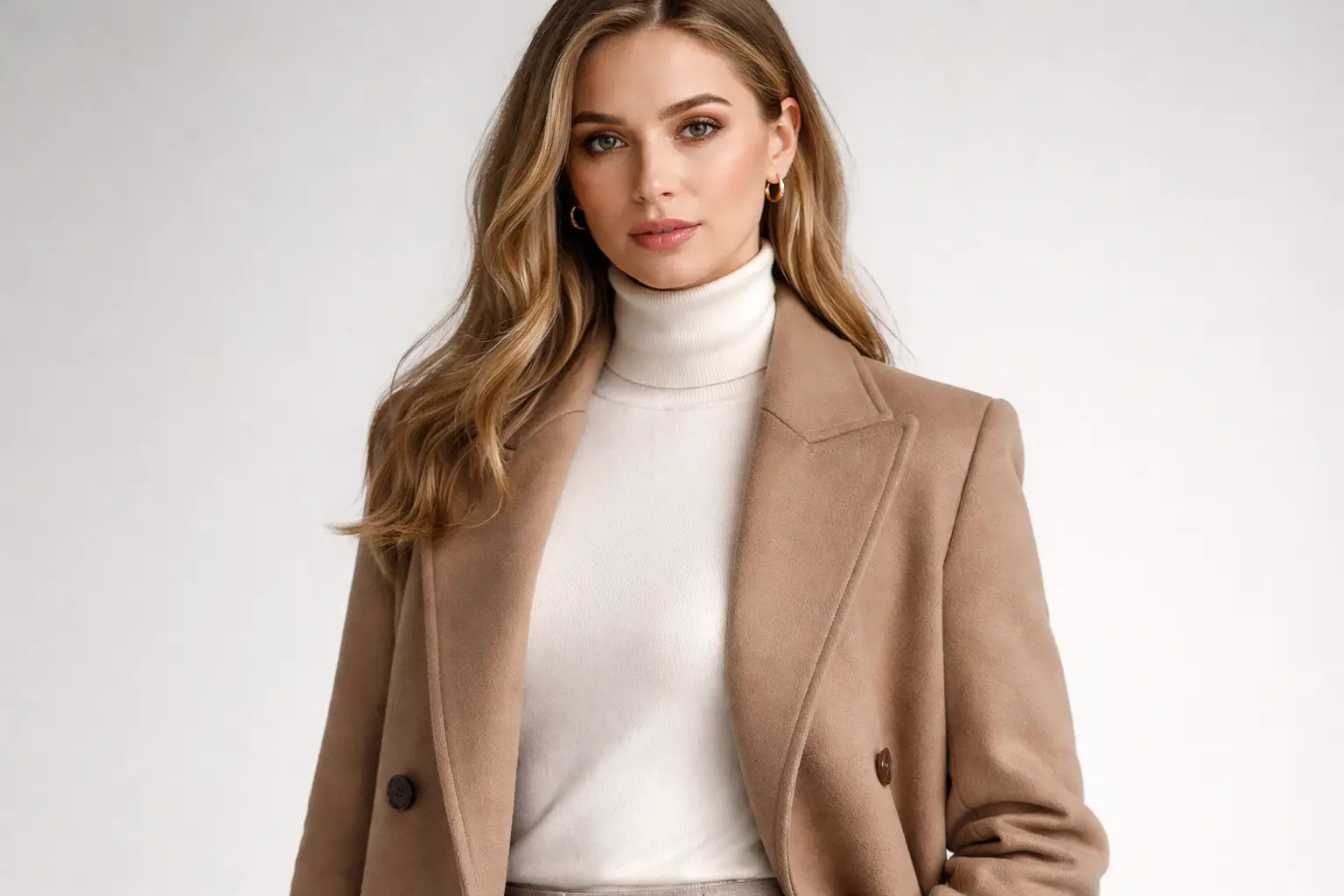 Turtleneck Layered Outfit