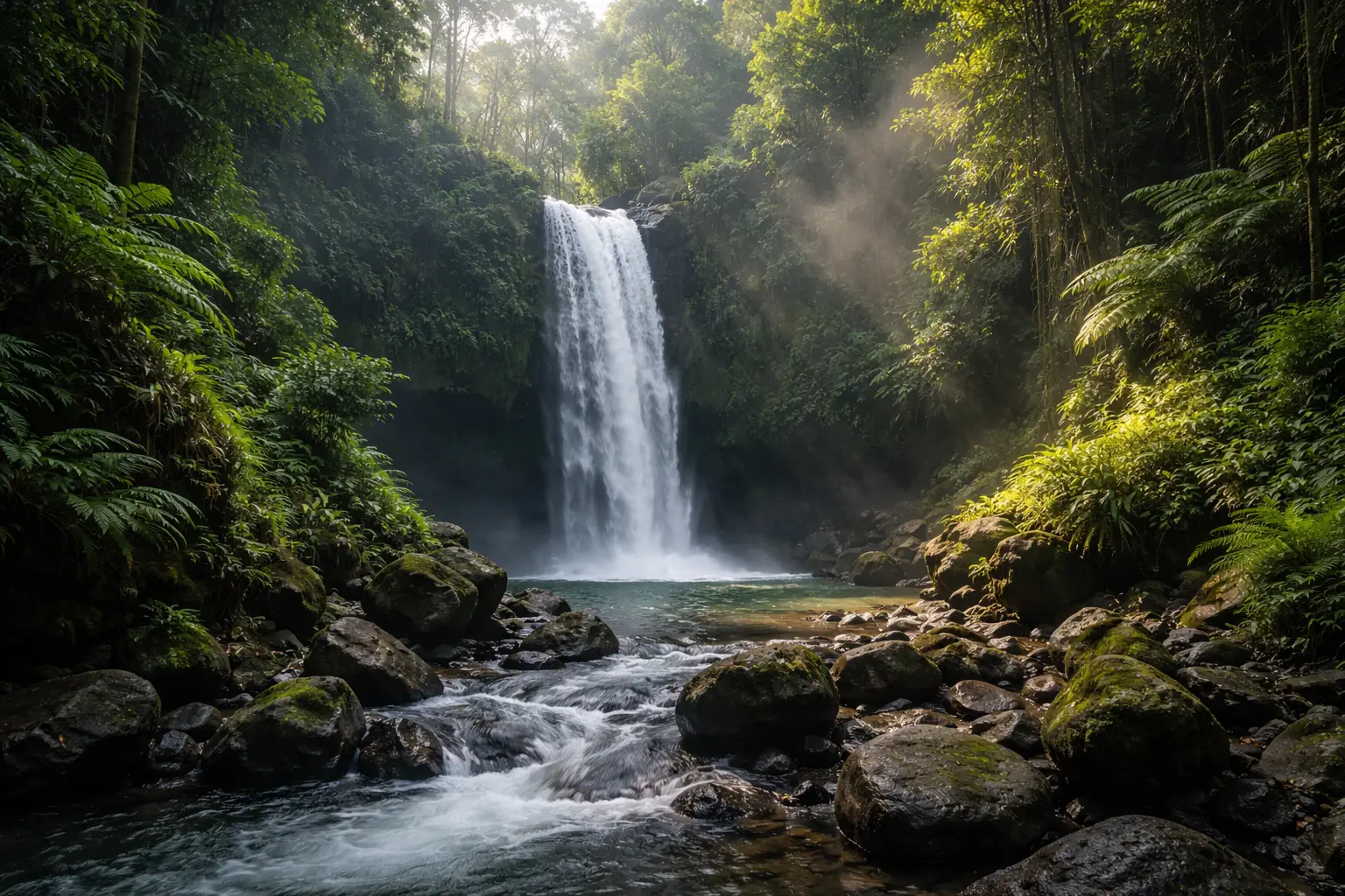 Ubud Waterfalls Indonesia