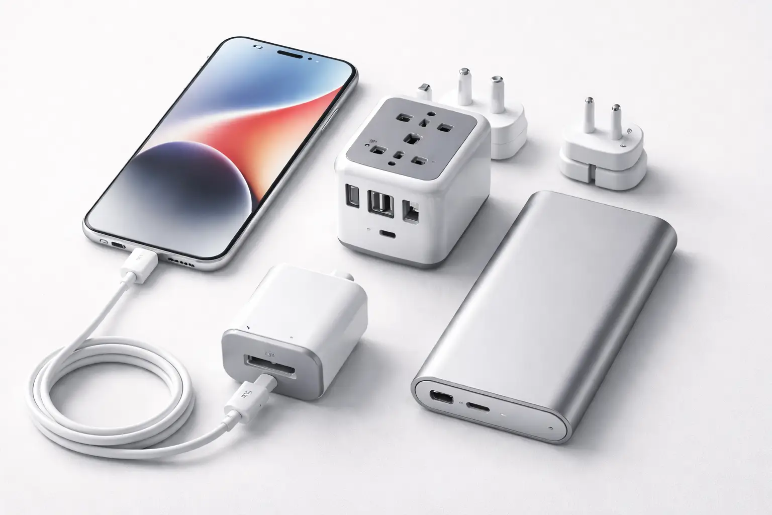 Universal Power Adapter and Electronics