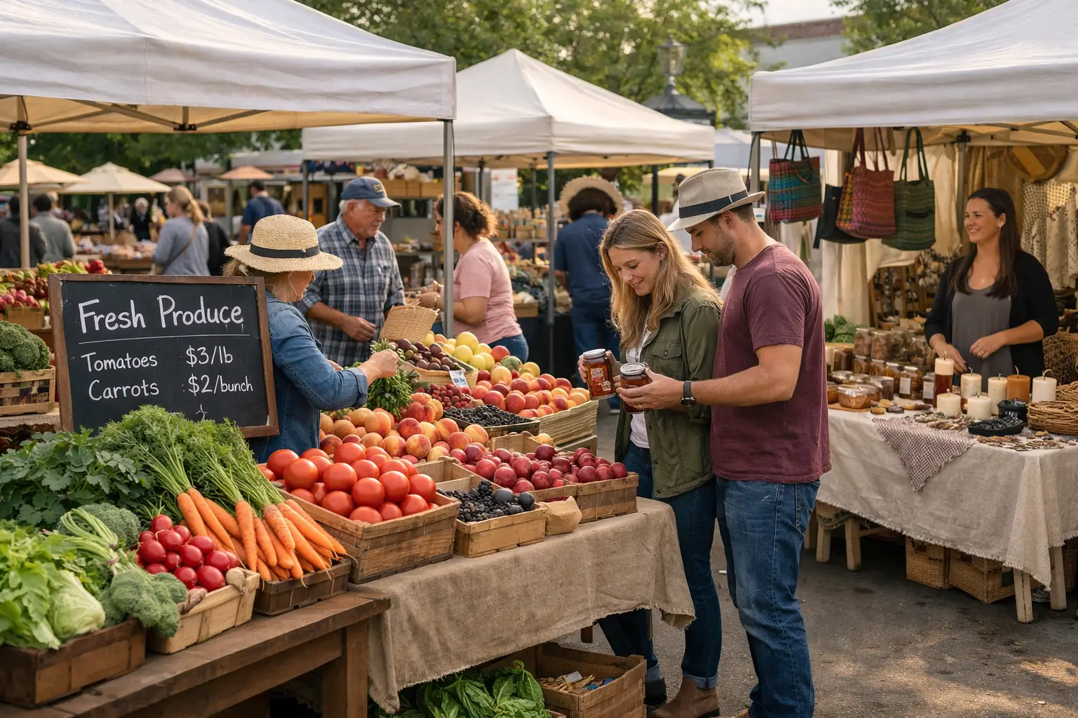 Visit Local Farmers Markets