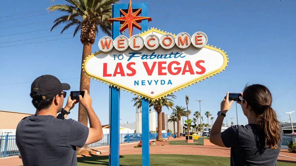 Visit the Welcome to Las Vegas Sign