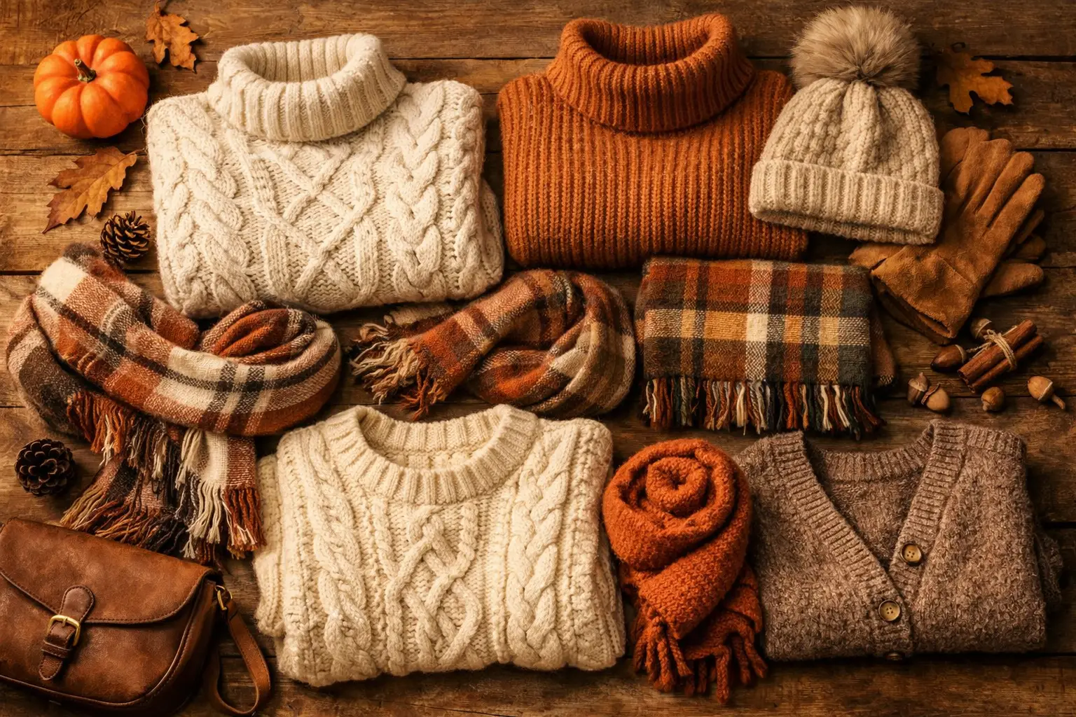 Warm Layers for Autumn Season