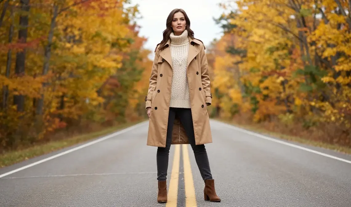 cozy and stylish fall travel outfits