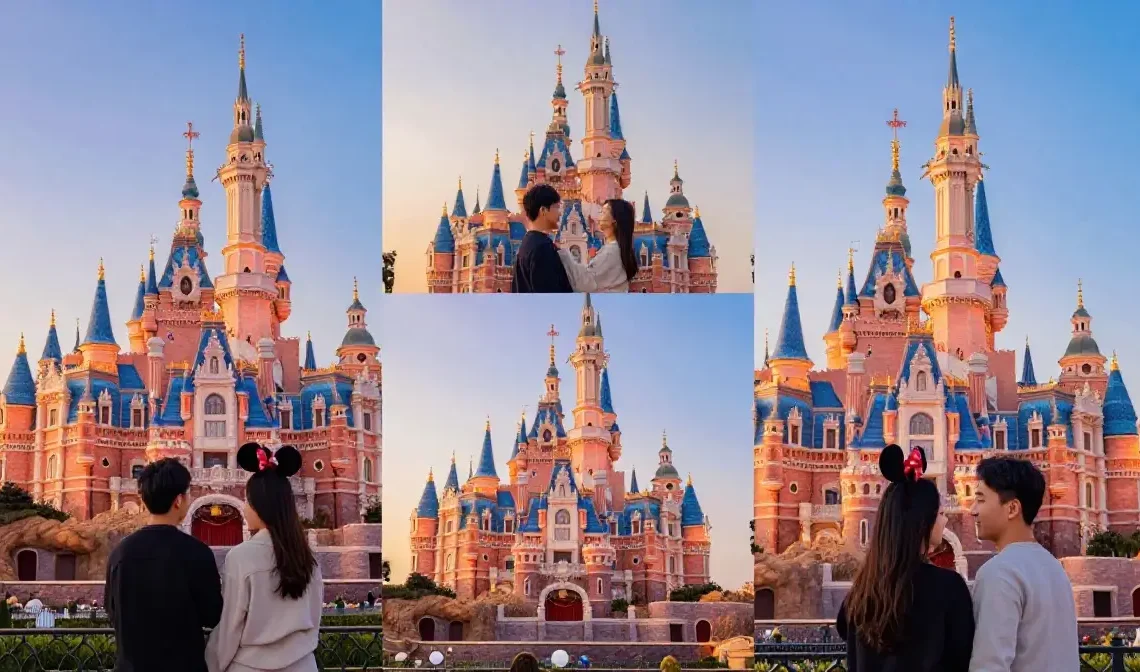 creative disneyland photo ideas