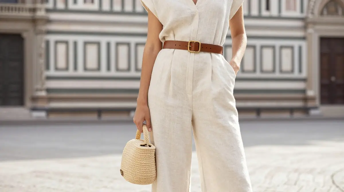 A Jumpsuit for Easy Daytime Chic