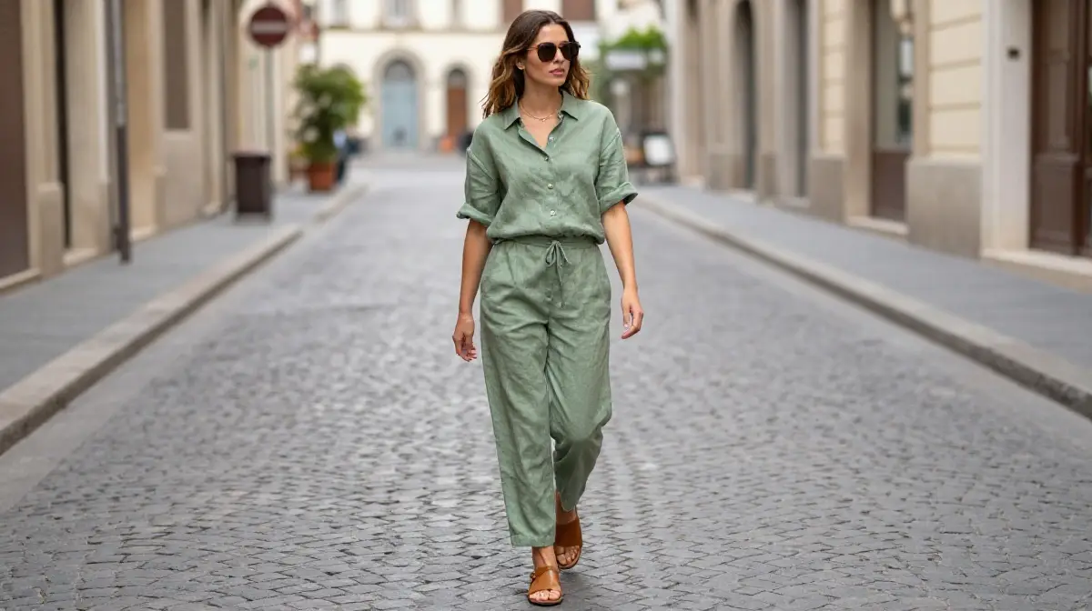 A Linen Co-Ord Set