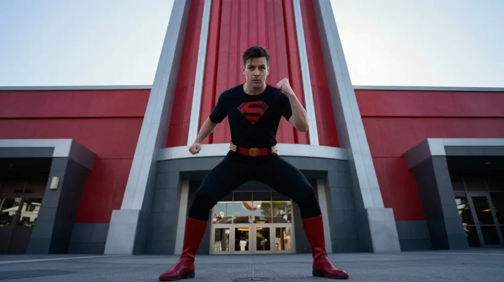 Avengers Campus Action Poses