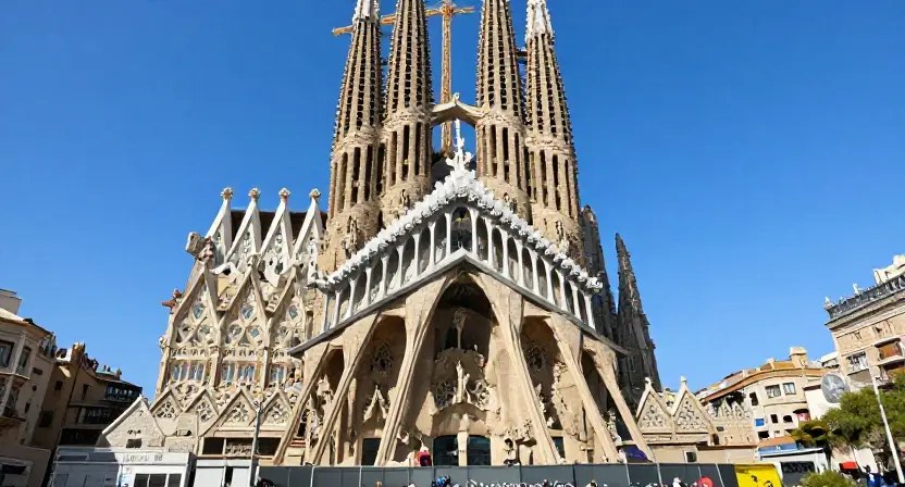Barcelona, Spain — City and Beach Combined
