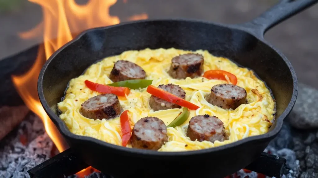 Campfire Breakfast Scramble