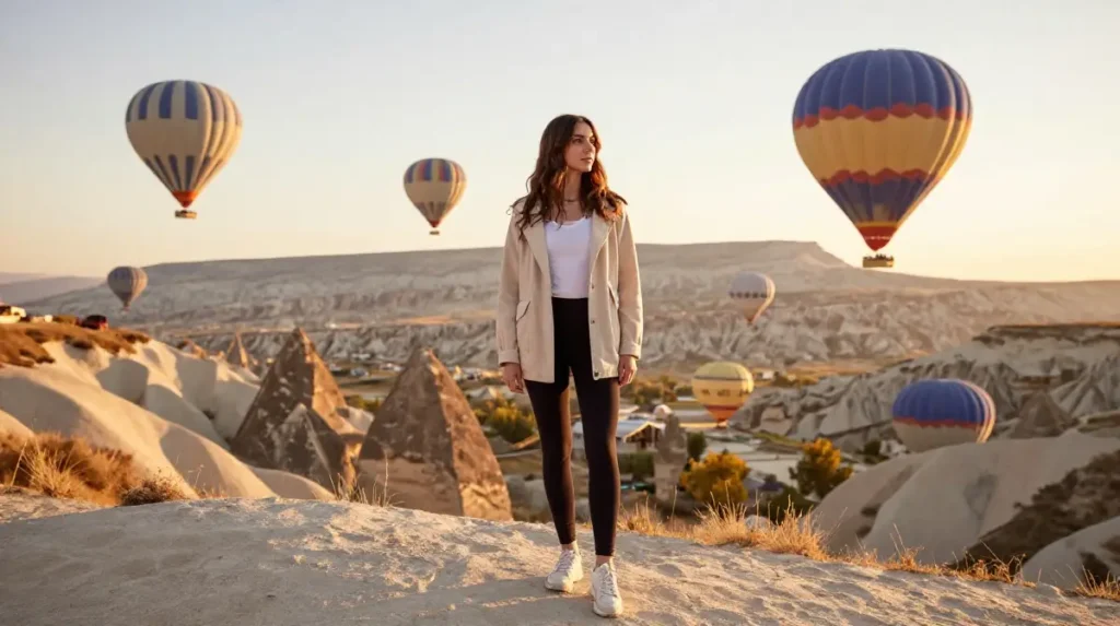 Cappadocia Outfits for Balloon Rides and Valley Walks