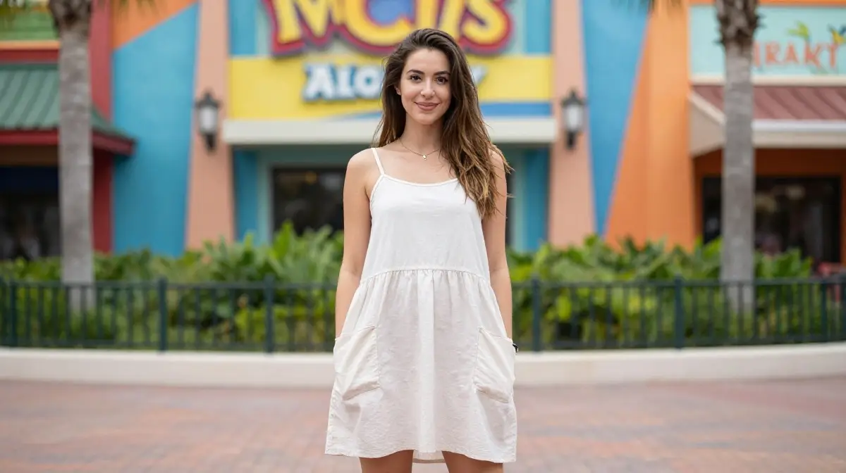Casual Sundress for Theme Parks