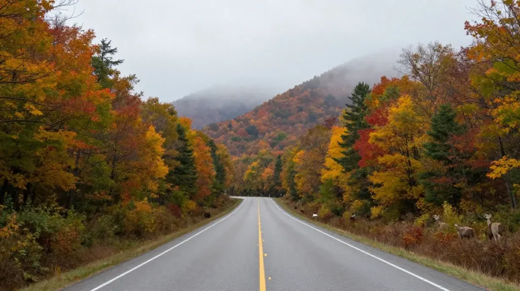 Chapman Highway Through the Smoky Mountains, USA