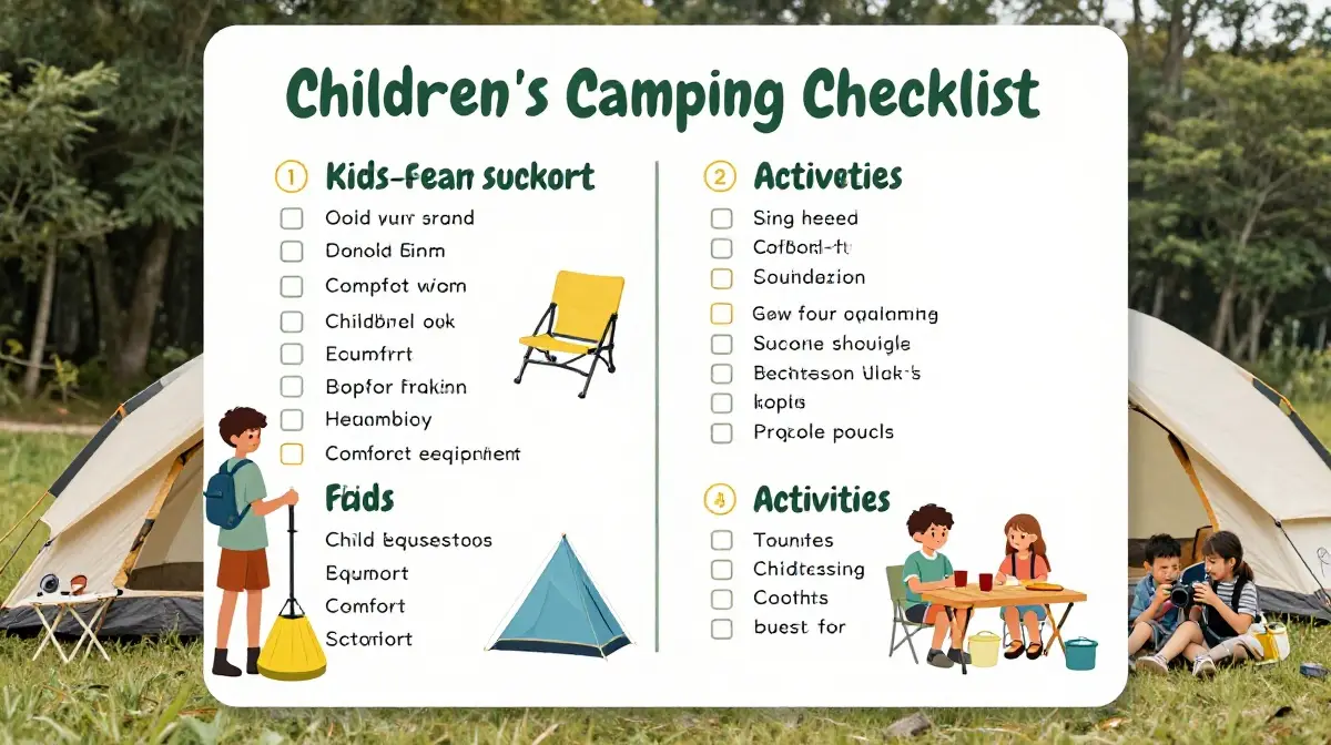 Children's Camping Checklist
