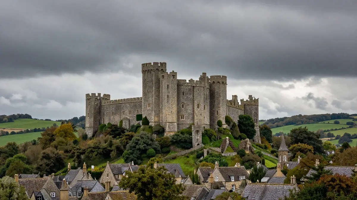 Corfe Castle, Dorset