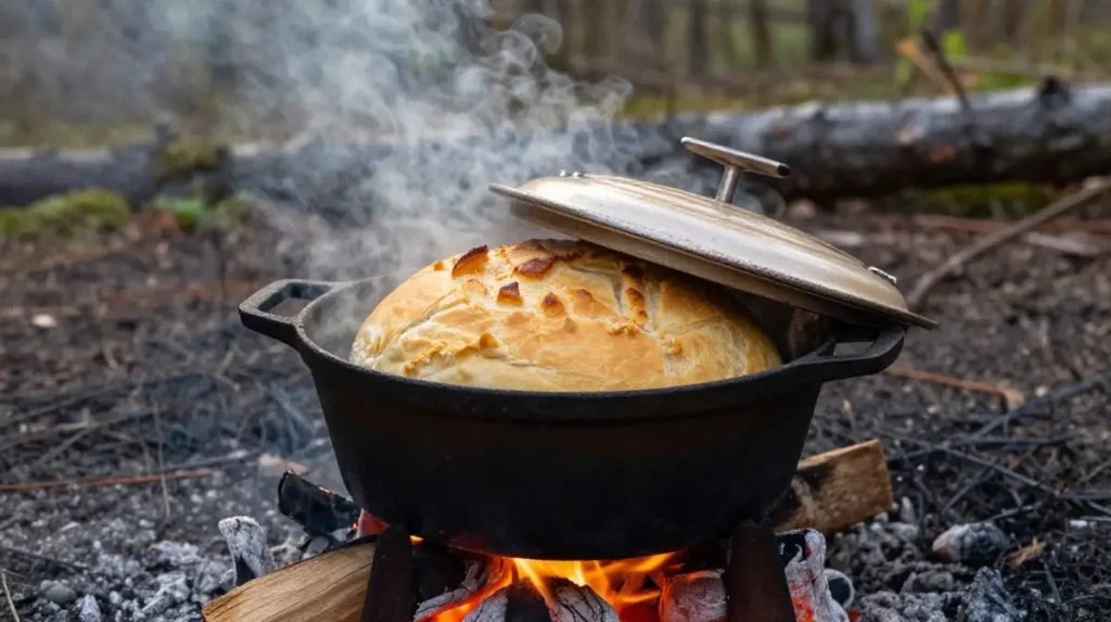 Dutch Oven Campfire Bread