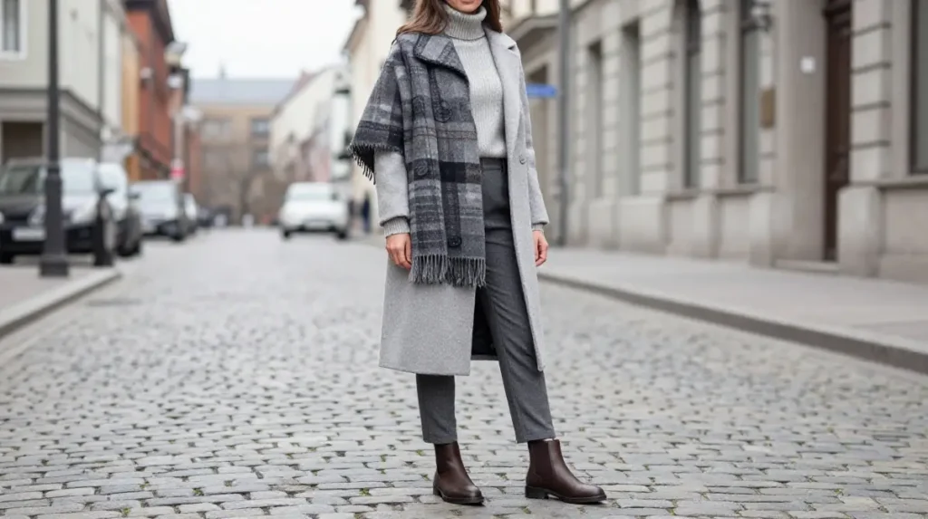 European City Winter Sightseeing Outfit
