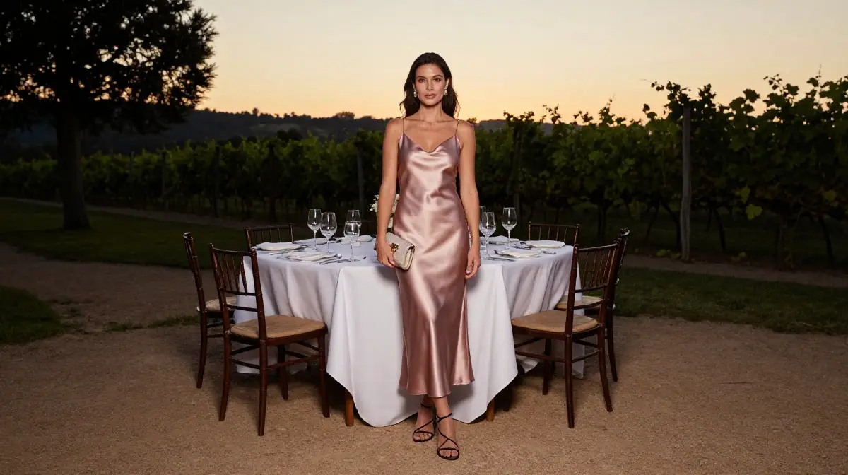 Evening Winery Dinner Outfit