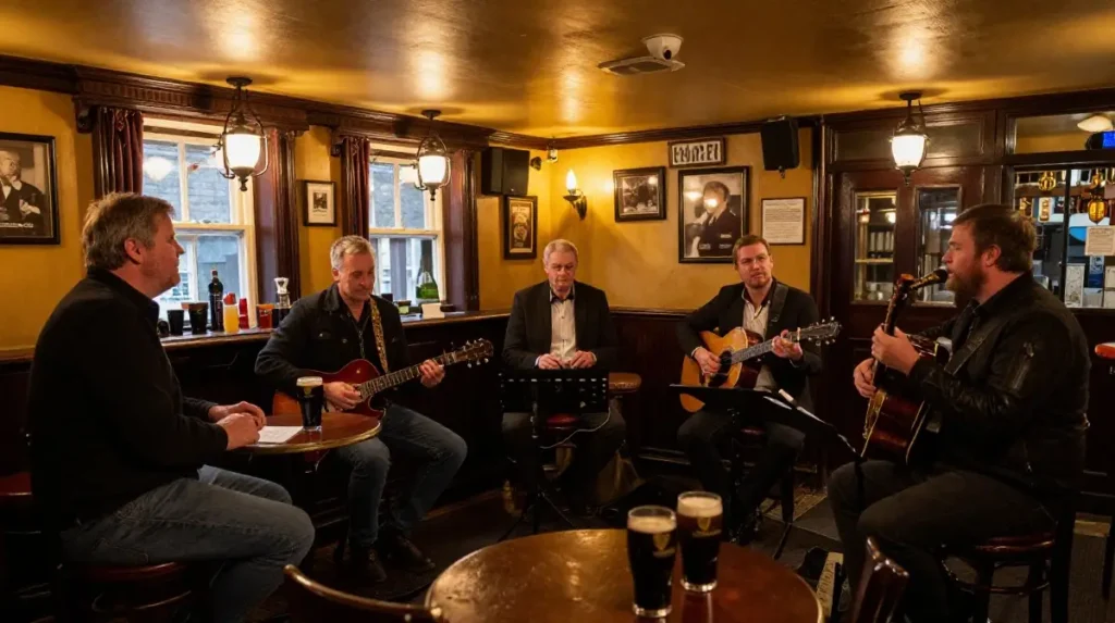 Experience a Traditional Irish Pub Music Session