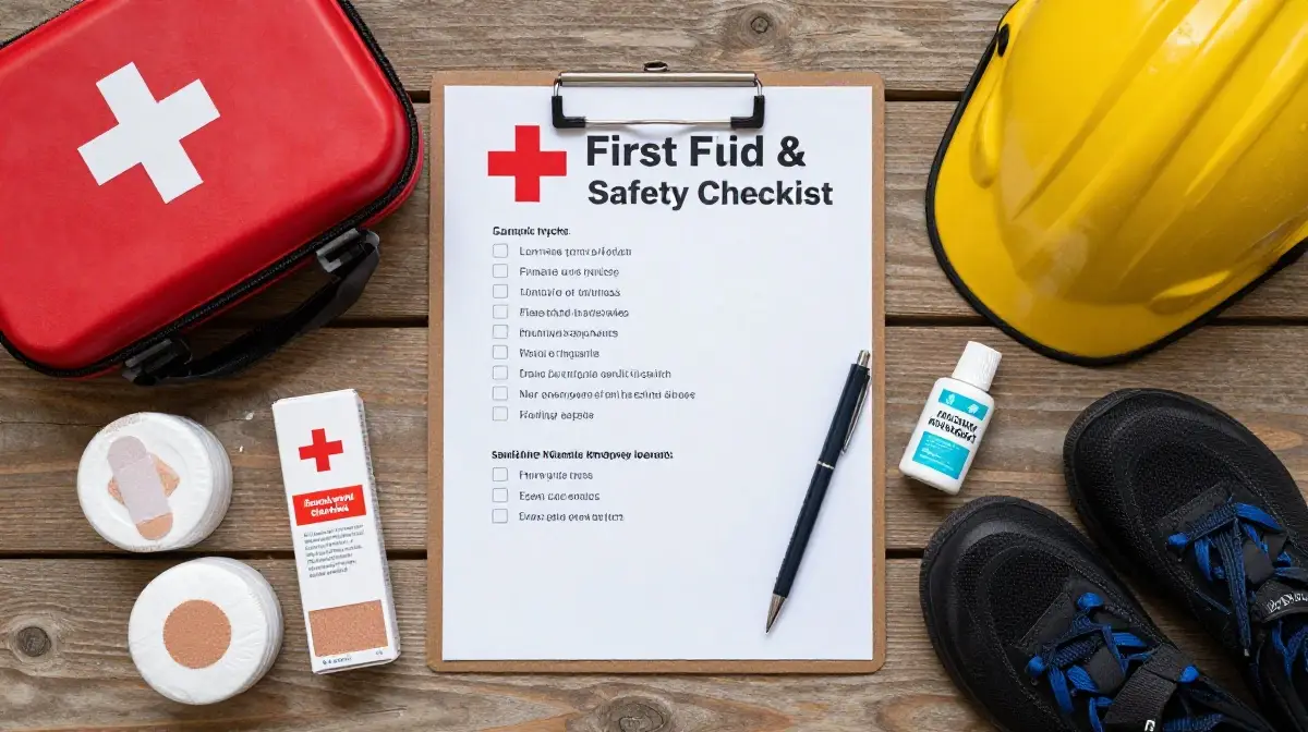First Aid and Safety Checklist