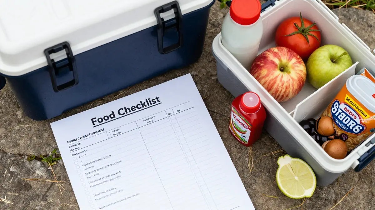 Food and Drink Checklist