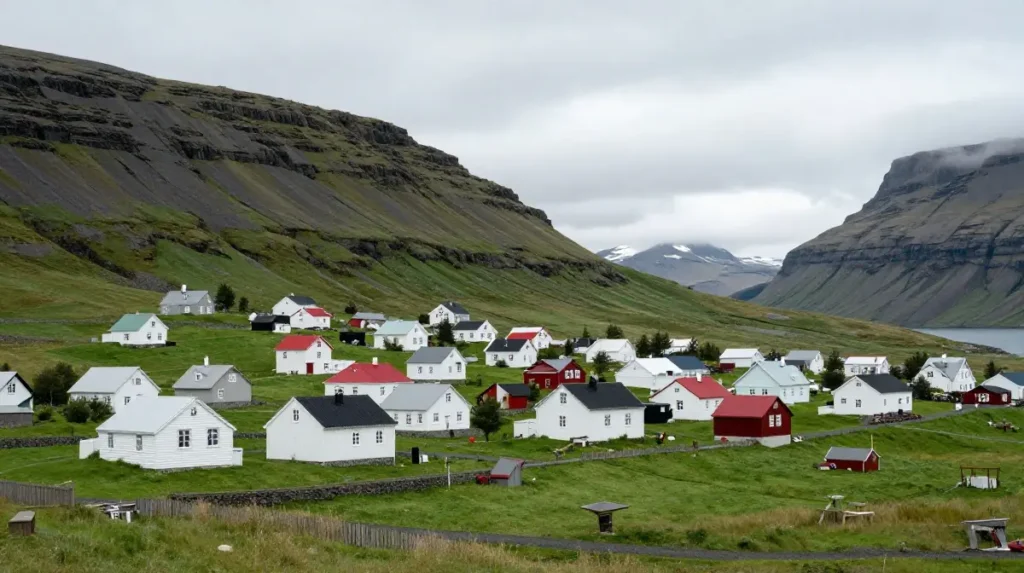 Funningur and Elduvik Villages
