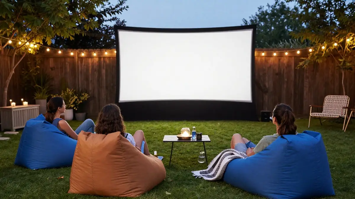 Host a Backyard Movie Night