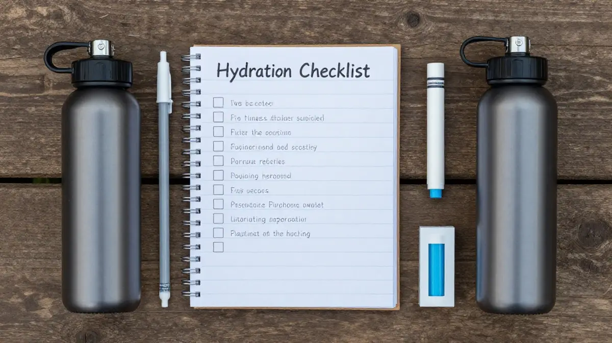 Hydration Checklist