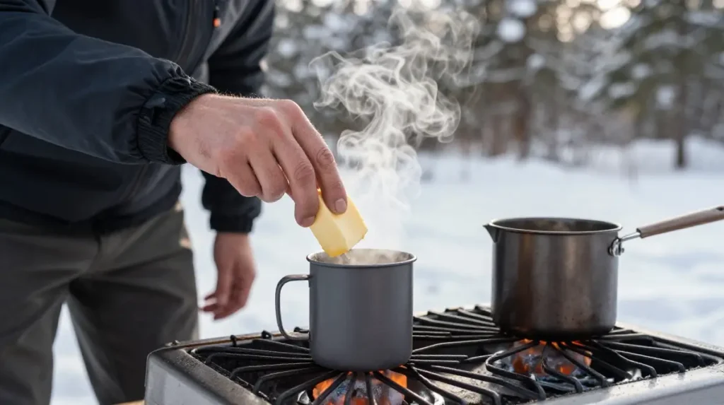 Instant Coffee With Butter