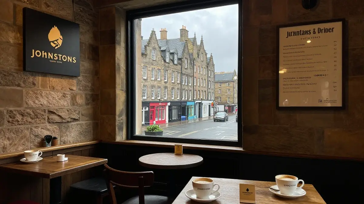 Johnstons Coffee House — Edinburgh, Scotland