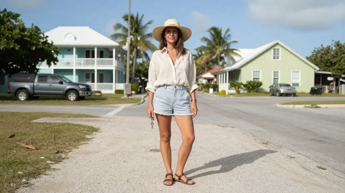 Keys and Coastal Town Outfit