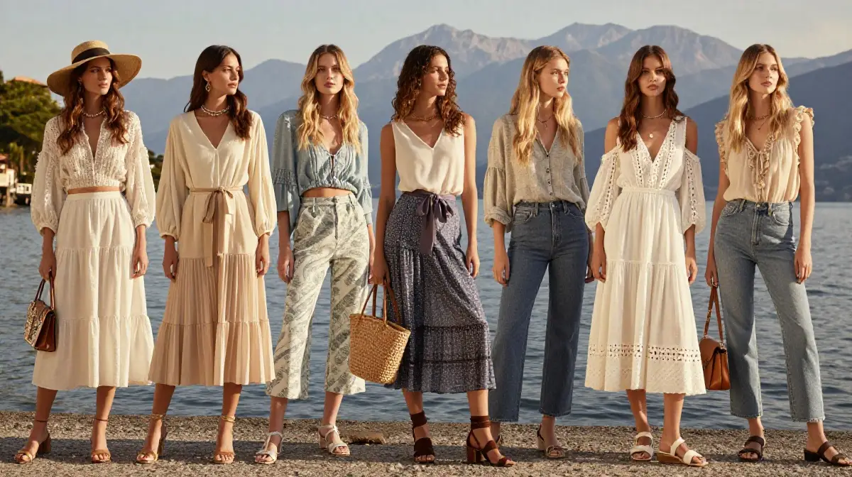 Lake Como Outfit Inspiration for Every Travel Style