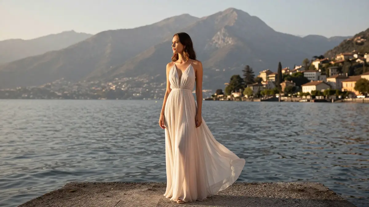 Lake Como Photoshoot and Instagram Outfit