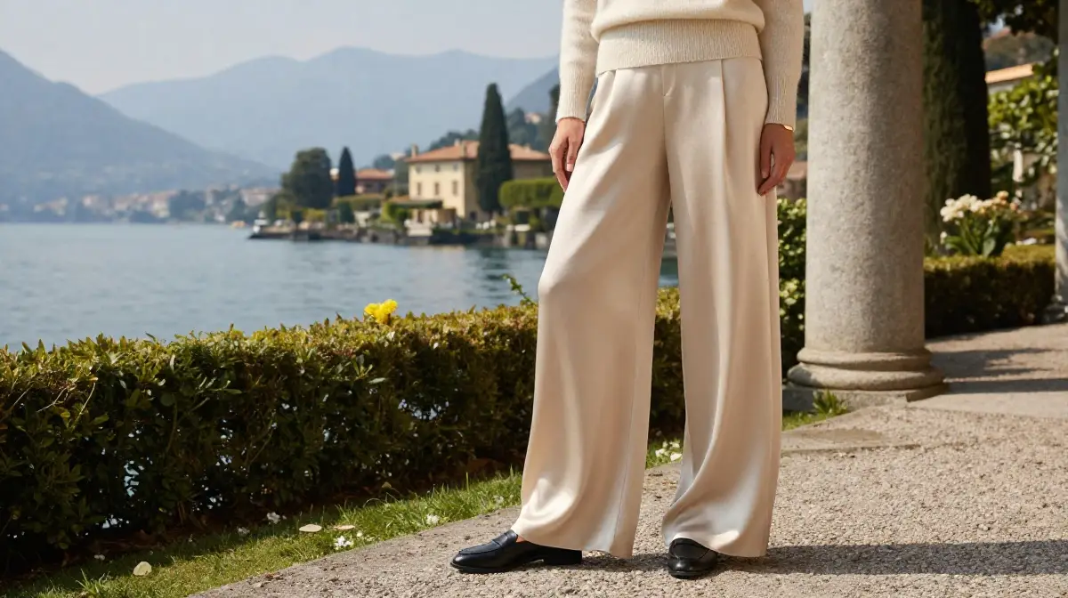 Lake Como Quiet Luxury Outfit