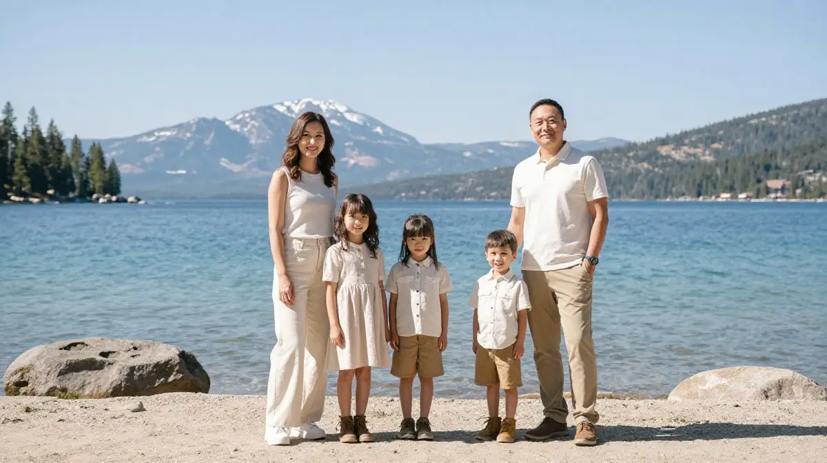 Lake Tahoe Family Outfits