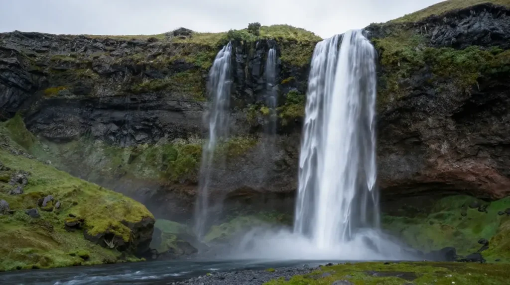 Mulafossur Waterfall, Gasadalur
