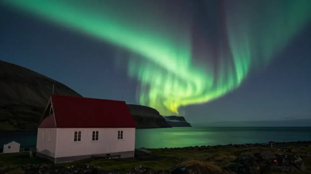 Northern Lights in the Faroe Islands