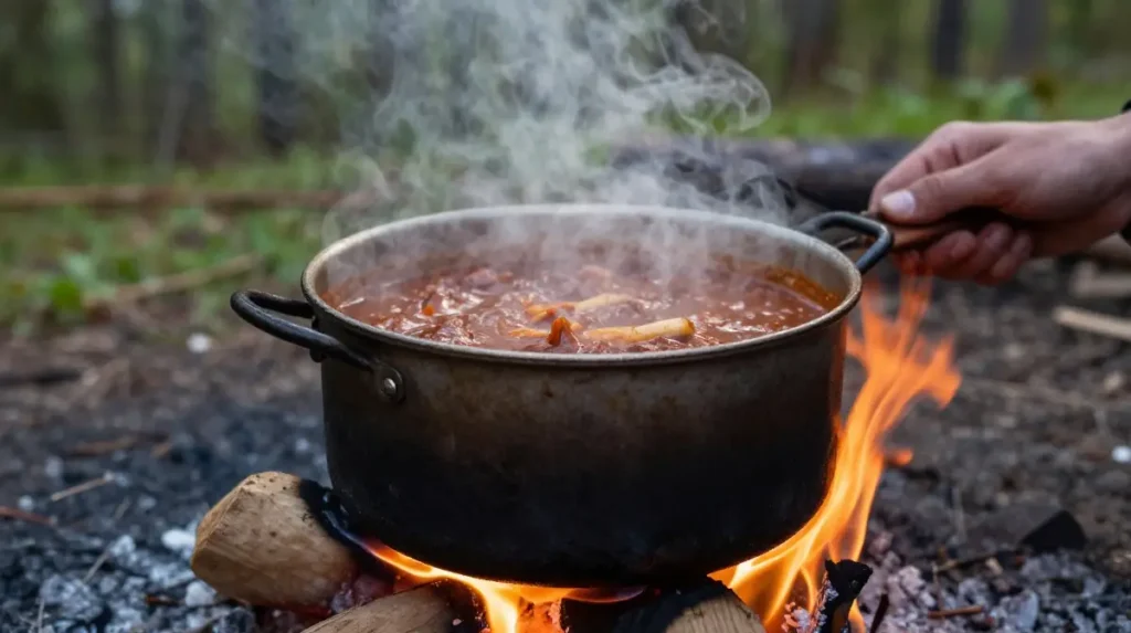 One Pot Campfire Chili