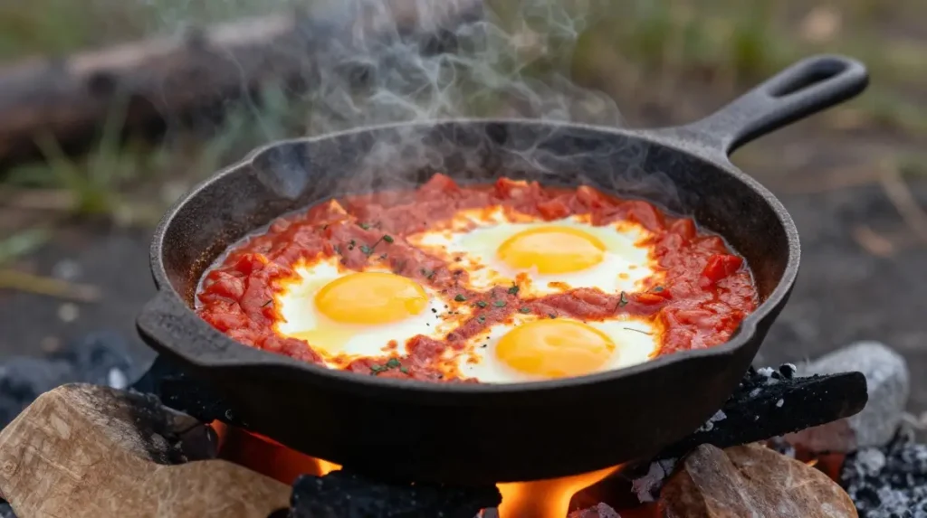 One Pot Camping Shakshuka