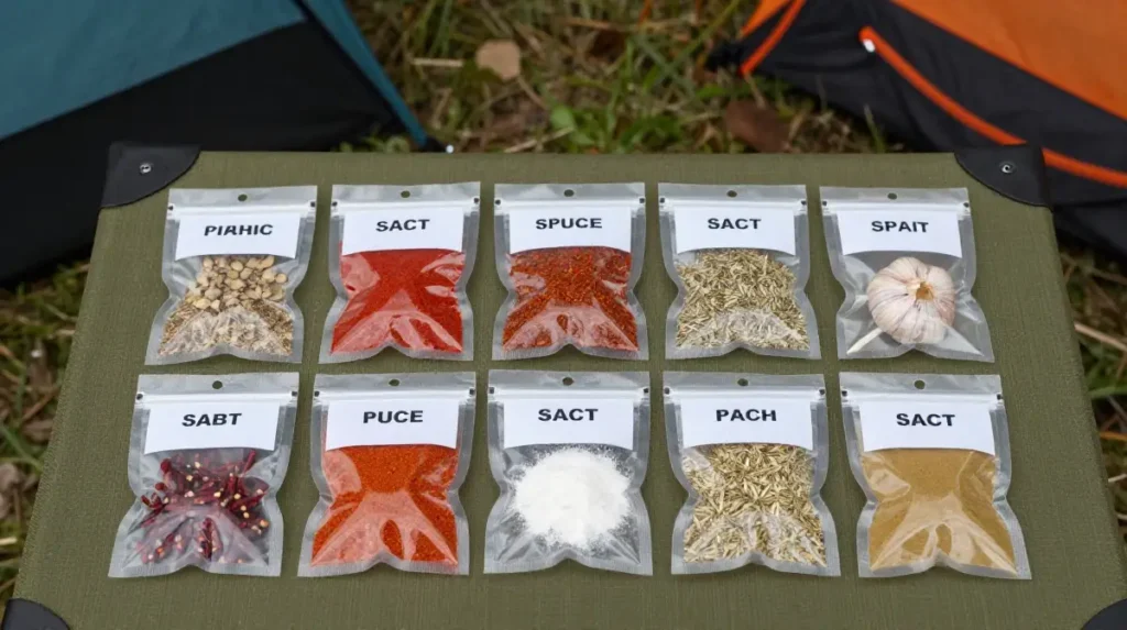 One Pot Camping Spice Kit Strategy