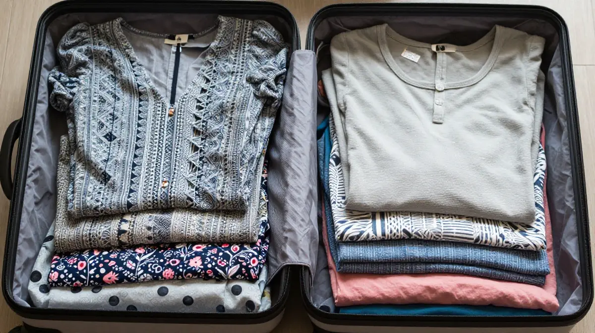 Pack Dresses with the Interleaving Method