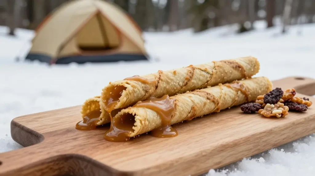 Peanut Butter and Honey Tortilla Roll