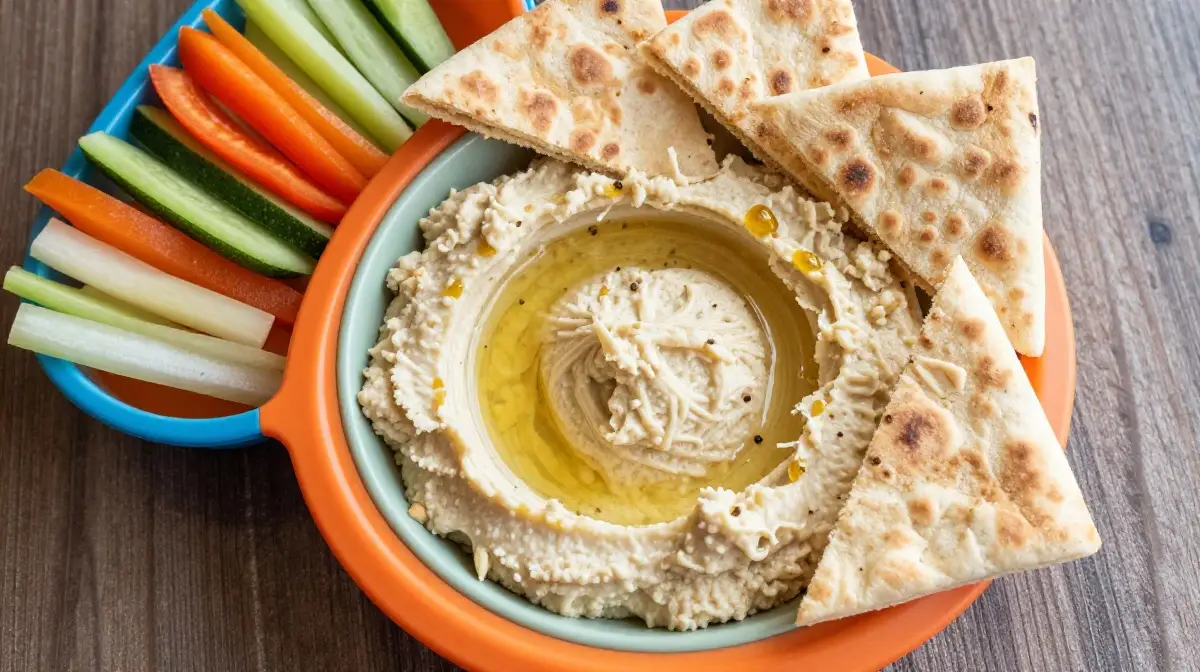 Pita Bread with Hummus