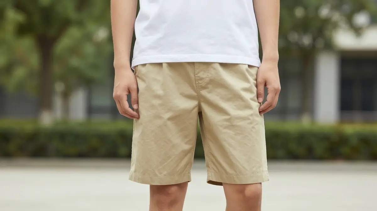 Polo Shirt with Chino Shorts