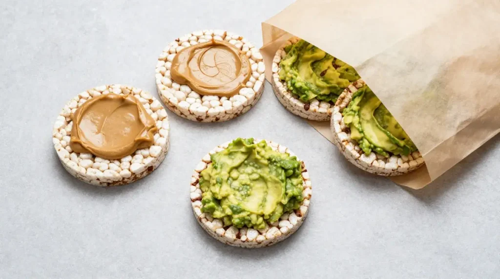 Rice Cakes With Toppings