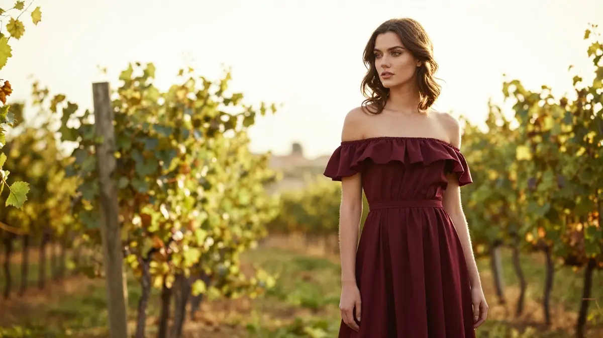 Romantic Off-Shoulder Dress