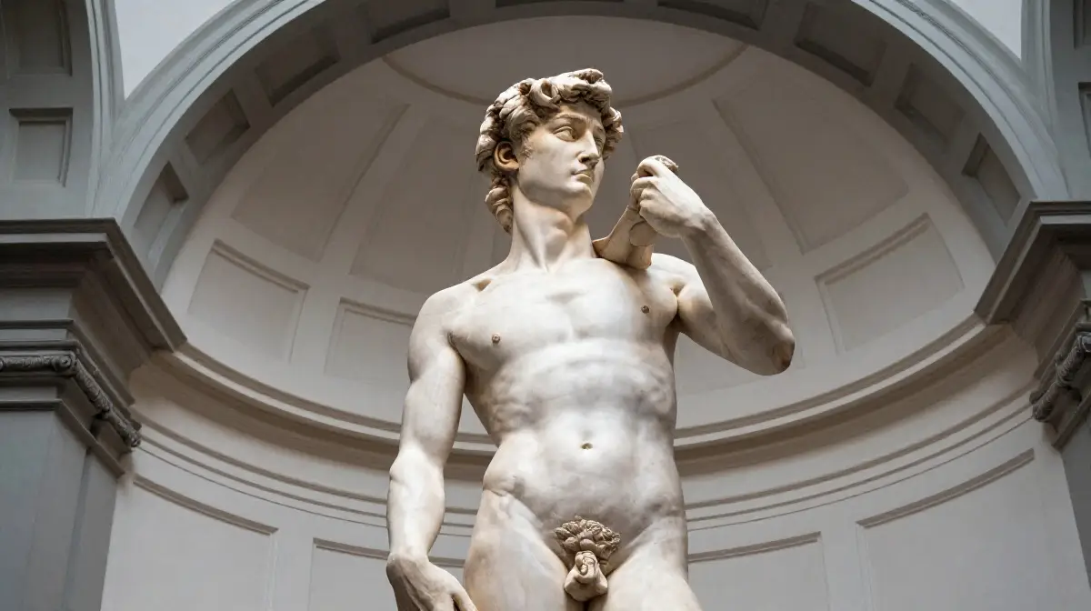 See Michelangelo's David at the Accademia